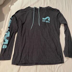 Surf Style Clearwater Beach Light Weight Hoodie